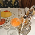 資生堂パーラー - オムライスと付け合わせ