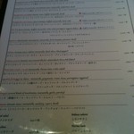 デルソーレ - メニュー2015年10月