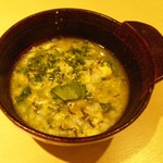 鳥さわっつ - 炭水化物祭りその二　雑炊