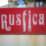 La Cucina Italiana Rustica - 看板