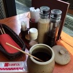 新宿さぼてん - 調味料など