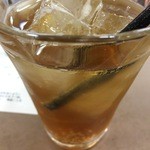 ホリーズカフェ - 黒酢ソーダ