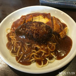 洋食屋 岩月 - ピカタ&ハンバーグ