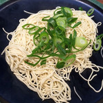 博多とんこつ 天神旗 - 替え玉（細麺）バリカタ 極老とんこつはデフォが太麺なので2度楽しめる！d(^_^o)