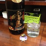 ラーメン神山 - H.27.11.29.昼 黒霧島ロック @380円