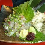 円らく 所沢荘 - 飛魚のたたき