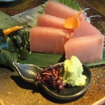 円らく 所沢荘 - 青森産まぐろの刺身