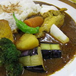 印度風カリーライス吉葉 - 野菜チキンカレー