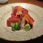 酒とそば まるき - 本鮪のお造り