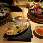 寿司居酒屋 番屋 - 焼き牡蠣　