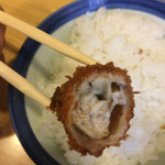 とんかつ春 - プックリ肉厚で程よい火の通り！