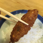 とんかつ春 - だからデカっ