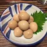 ずるずる処 せじけん - うずらの醤油漬け