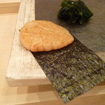 寿し ひでたか - 帆立の磯辺巻 2015.11月