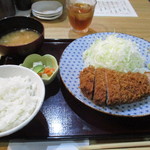 上ロースかつ定食