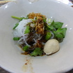 RUATHONG－NOODLE - 汁なしタイヌードル12バーツ（Dried Thai Noodle with Pork）