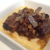 アーティショー - 前菜　フォアグラと牛肉煮込み