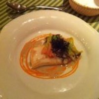 表参道バンブー - 真鯛のウニソースとグリル野菜