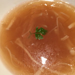 重慶飯店 麻布賓館 - フカヒレ入りスープ