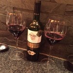 とんかつ マンジェ - 赤ワイン