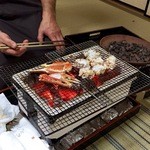【夕食】焼き蟹