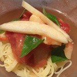 Osteria OLMO - 桃とトマトのカッペリーニ