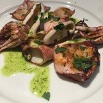 Osteria OLMO - イカの炭火焼き