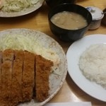 とんかつ燕楽 - カツランチ(900円)