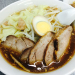 中華麺店 喜楽 - ワンタンチャーシュー麺