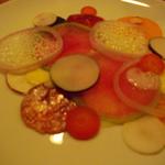 アノニム - 根菜のカルパッチョ