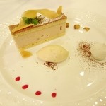 【秋の味覚ランチ】コート ル・ヴァン特製マロンのムース