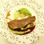 コート ル・ヴァン - 【ランチ Bコ－ス】オーストラリア産牛肩ロースステーキ