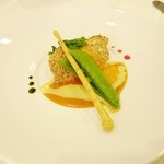 コート ル・ヴァン - 【秋の味覚ランチ】鯛のごま風味焼き