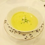 コート ル・ヴァン - 【秋の味覚ランチ】かぼちゃのポタージュスープ