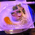 アマーヴェル - 冷たい前菜:オマール海老のスフレ仕立て