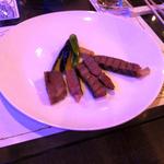 アマーヴェル - メインお肉料理:やわらかな牛肉を三種（和風・トリフ塩・赤ワインソース)