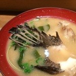 Shikiseto No Aji Tanita - オコゼのアラの味噌汁