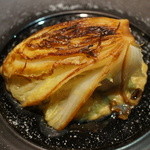 レストラン タケウチ - 白菜のローストと鱈のコンフィ