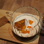 レストラン タケウチ - かぼちゃとあんぽ柿のテリーヌ