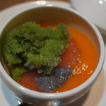 レストラン タケウチ - セロリのシャーベット