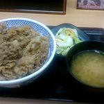 Yoshinoya - 牛丼大盛+Bセット