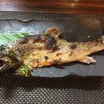 Shunsai Shuraku Megumiya - 岩魚の塩焼き