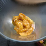 Felicelina - 無農薬人参ムース ウニ添え