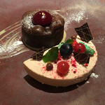 レストランエール - デセール フォンダンショコラ