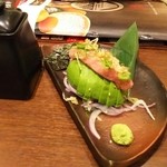 山内農場 - マグロたたきとアボカドの組み合わせ最高(^ー^)