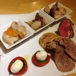 Espetalia - H.27.7.11.夜 タパス盛り合わせ 1,200円