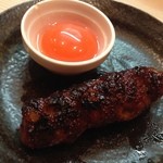 和鶏屋 - H.27.7.12.夜 まろやかつくね(龍ノ卵添え) 200円税別