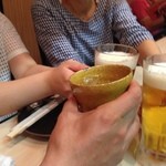 和鶏屋 - H.27.7.12.夜 三人 de 乾杯♪