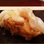 鮨 とかみ - 2015.11.  墨烏賊の下足