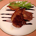 レストラン 花水 - 子羊のグリル バルサミコソース (4000円コース)